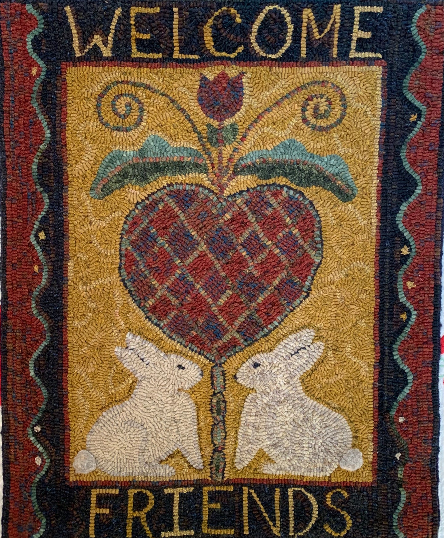 Welcome Friends Fraktur