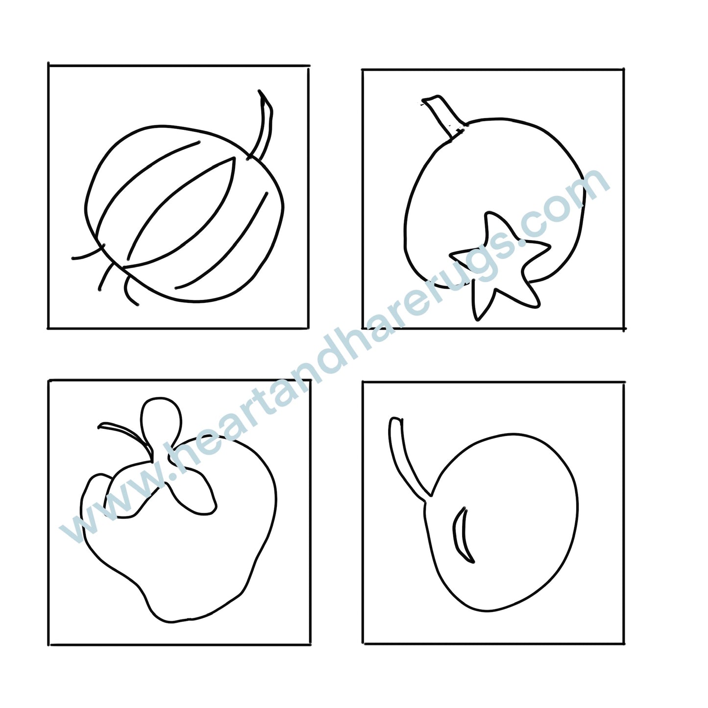 Berry Coasters Pattern