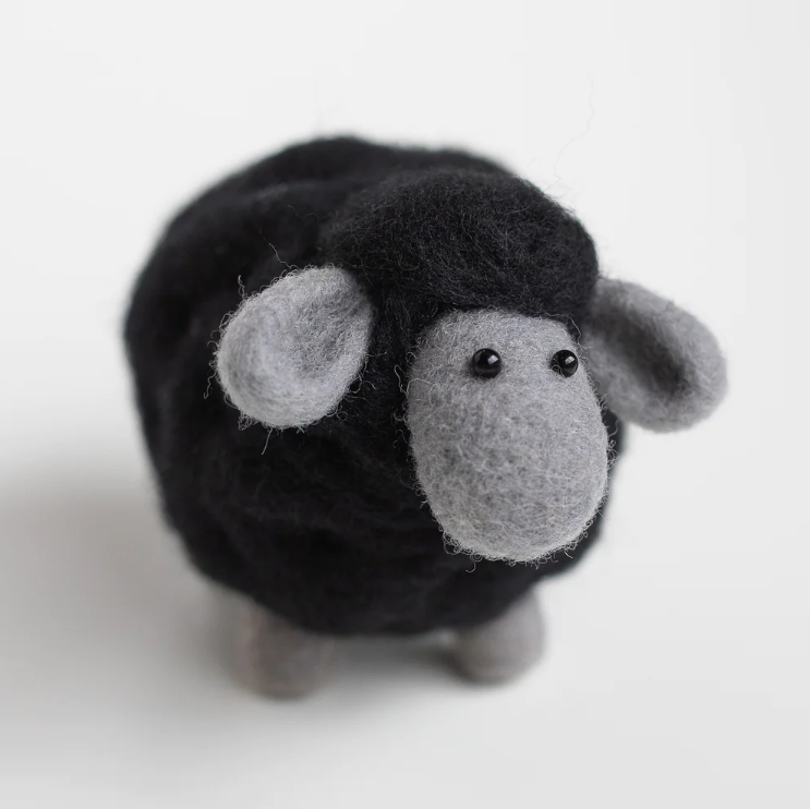 Sheep Mini Needle Felting Kit