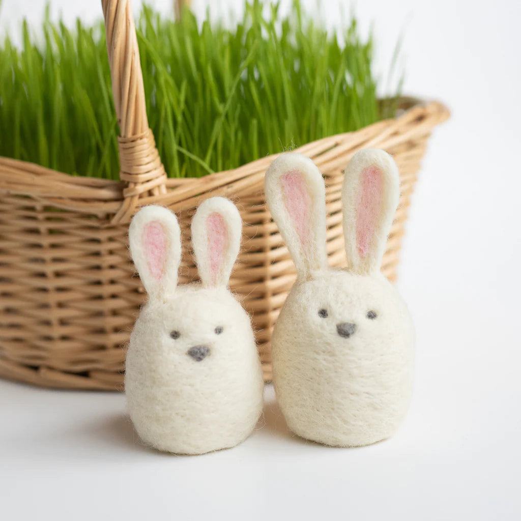 Bunny Friends Mini Needle Felting Kit - Felted Sky