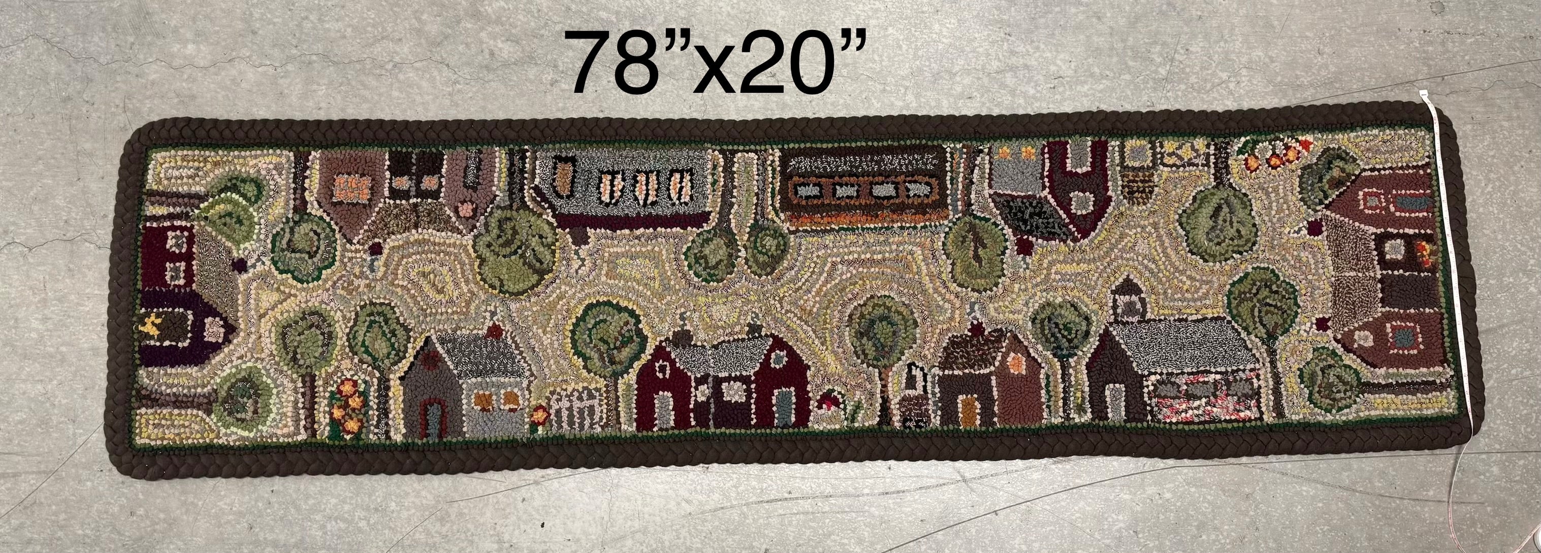 Heart Runner Rug Houses Runner – Heart & Hare Rugs LLC
